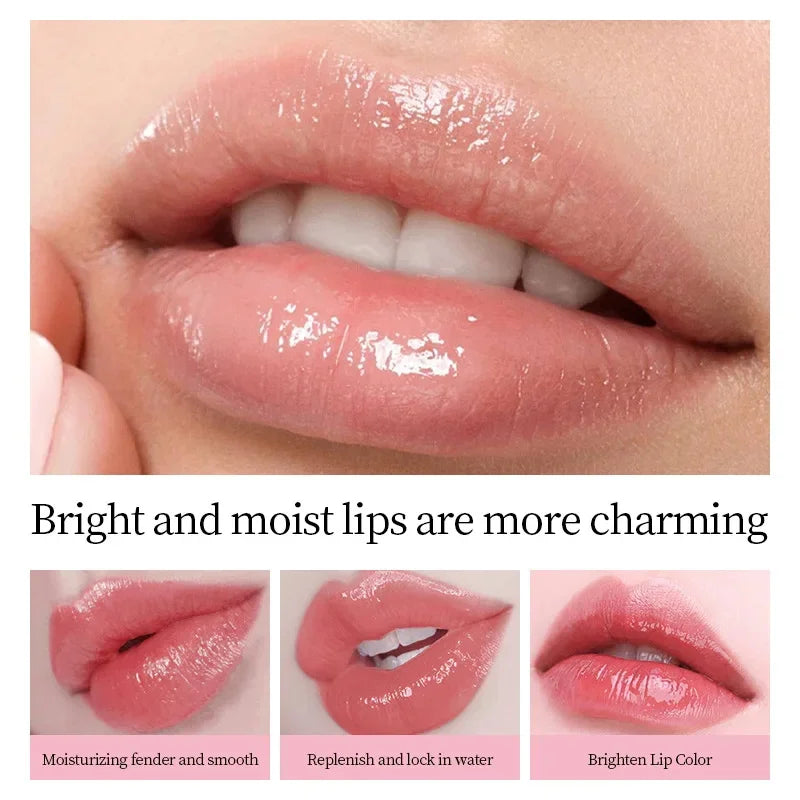 Lip Booster Plumping Serum Oil Hyaluronate Acid Moisturizing Sexy Enhancer Non-Irritating Brighten Fade Lines Plump Products Qme