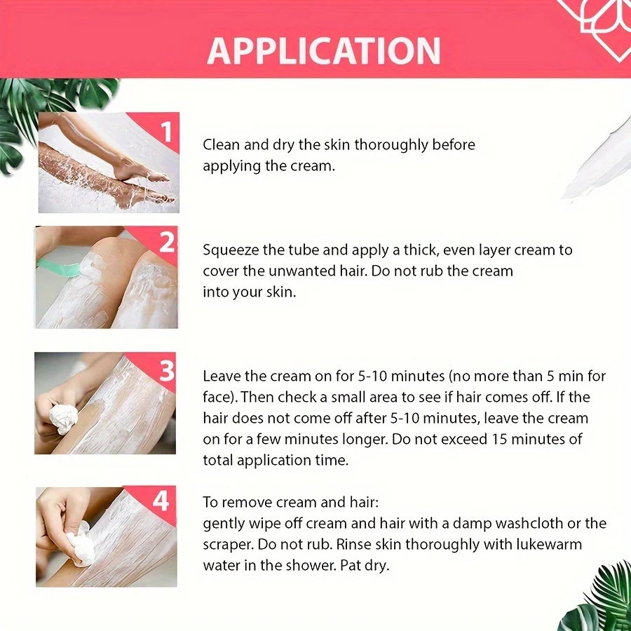 GZE Hair Remover for Women, Hair Removal Cream Sensitive, 1.76 Ounce, Intimate/Private Area depiladora Cream, Pubic, Bikini, Qme