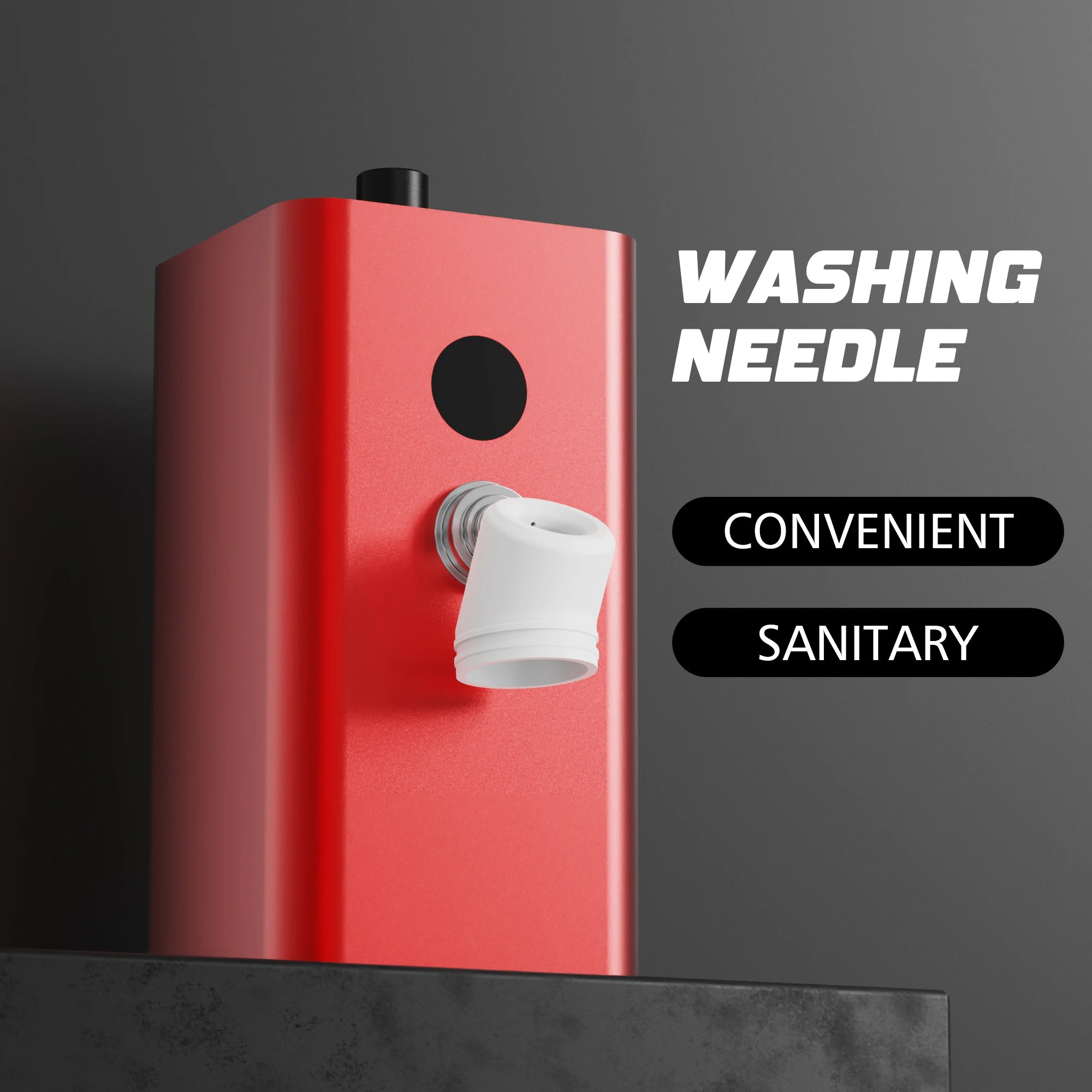 ROKYO Automatic Portable Tattoo Needle Cleaner Washer Identification Induction Strong Convenient Tattoo Cleaning Machine Qme