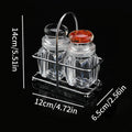 Salt Shakers Kitchen Pepper Supplies Seasoning Jars Apartment Picnic Qme Clear China Mainland