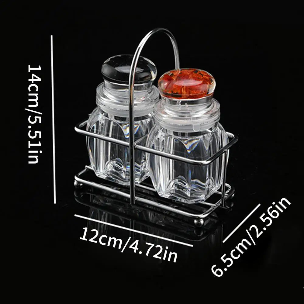 Salt Shakers Kitchen Pepper Supplies Seasoning Jars Apartment Picnic Qme Clear China Mainland