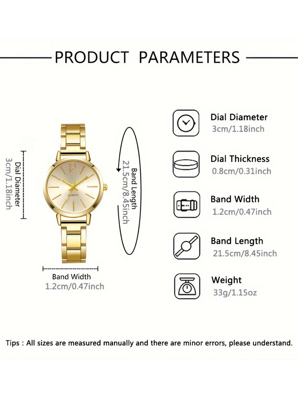 Small niche luxury women's fashion watches, trendy women's quartz watches, temperament steel strip watches, girls' watches Qme
