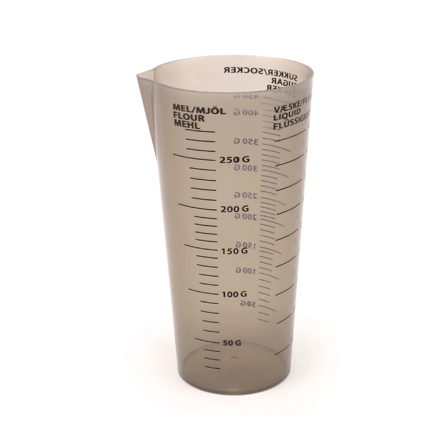 1pc Measuring Cup Food Grade PP Unbreakable Plastic Measuring Jugs Laboratory Beaker Kitchen Milk Coffe Measuring Mug Qme Black 450ml