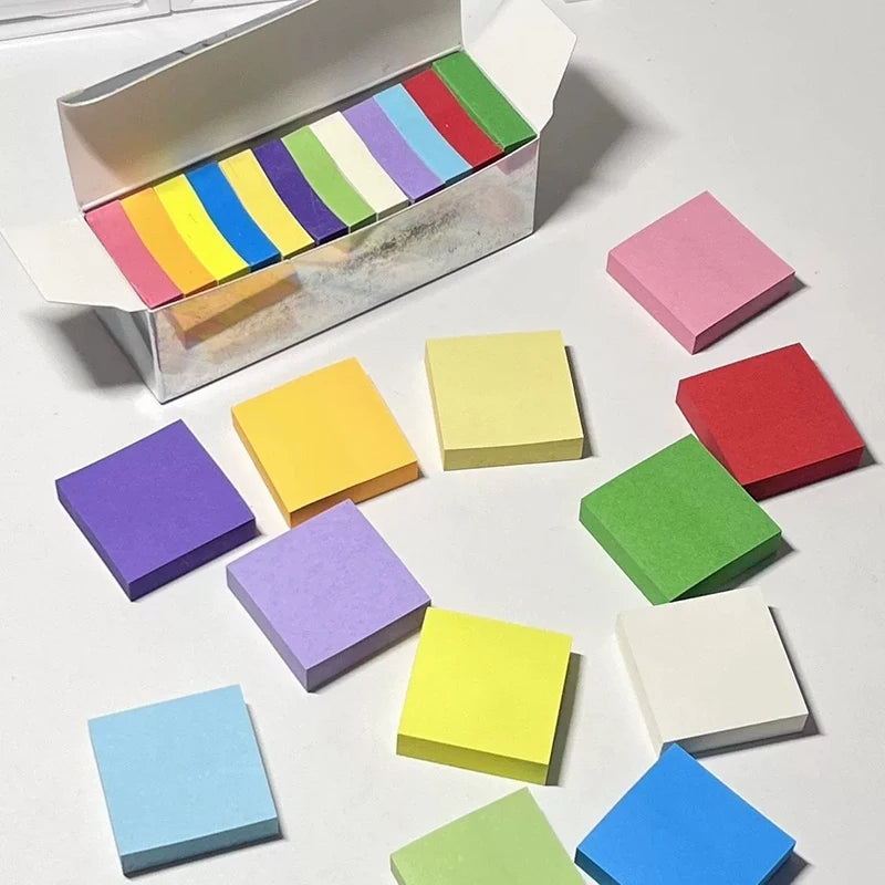 Fluorescent Sticky Notes Posted It Note Pads Planner Stickers Notepad Qme