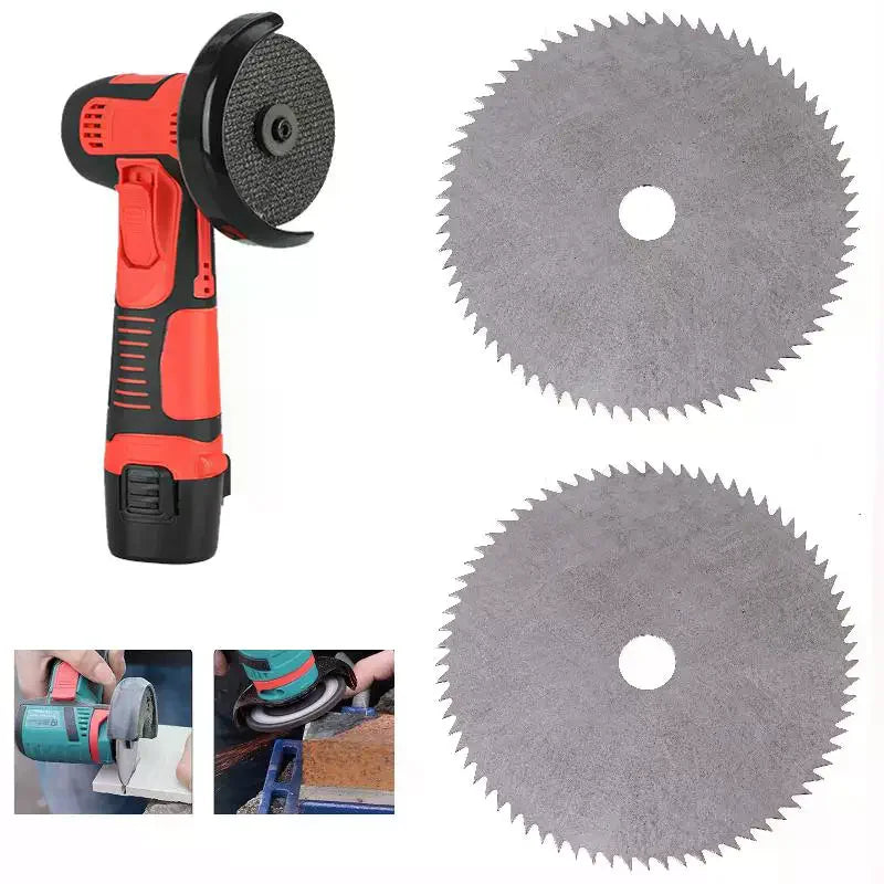 1/2/5Pcs 3 Inch Circular Saw Blade Woodworking Cutting Disc For Wood Metal Ceramic Tiles Cutting Power Tool Accessories Qme