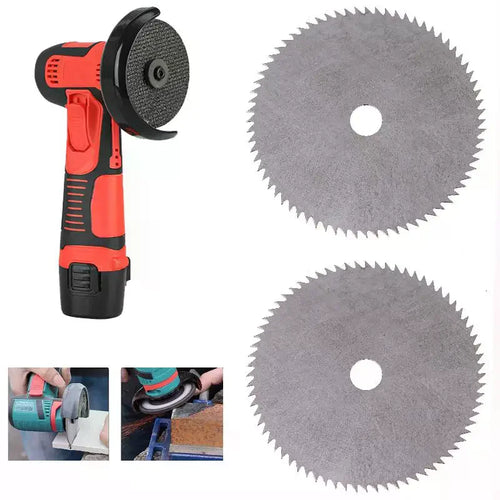 1/2/5Pcs 3 Inch Circular Saw Blade Woodworking Cutting Disc For Wood Metal Ceramic Tiles Cutting Power Tool Accessories Qme