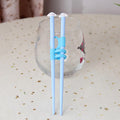 Hello Kitty Kuromi Finger-Loop Practice Chopsticks Food-Grade, Cute, and Stylish Chopsticks Qme 3