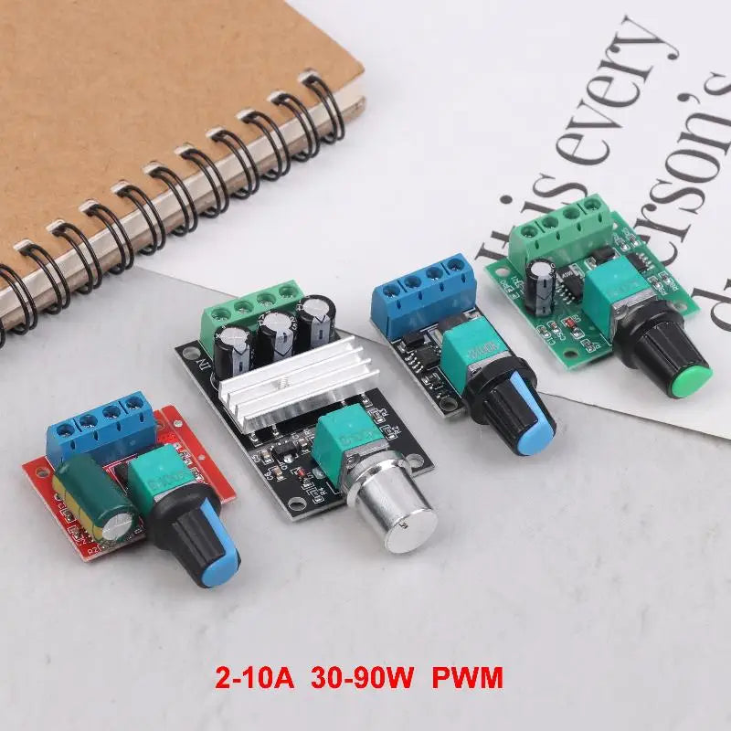2 3 5 10A PWM DC Motor Speed Regulator Module Voltage Regulation LED Qme