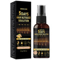 Biotin & Caffeine Hair Care Oil - Rosemary, Turmeric Infused, 5 Days Hair Nutrient Solution for Thicker Hair Qme black 30g