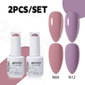 Arte Clavo Gel Nail Polish Base Primer Coat Mix Manicure Semi Qme N04-B-N12-B