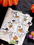 Halloween Lollipop Cards—Pack of 30: Fun Halloween Candy Cards for Kids, Featuring 5 Different Ghost Designs to Celebrate Halloween Qme 30Pcs Other Other