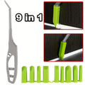 Multi-angle sealant scraper and joint filling tool kit, suitable for bathrooms, kitchens, floors, window and door gaps filling Qme Default Title