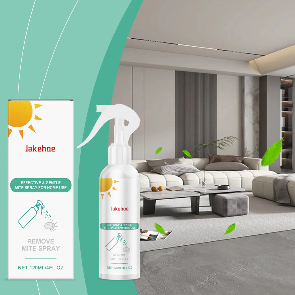 Powerful Mite Remover Spray Quickly Removing Mites Dust Reduce Mites Reproducing Suitable for Fabrics Household Anti Mites Spray Qme