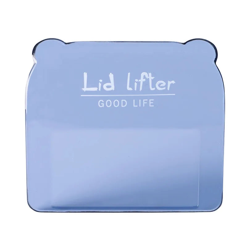 RandomStyle Toilet Lid Lifting Device Light and Small PS Material to Lift the Toilet Lid Bathroom Supplies Qme 1PC Blue