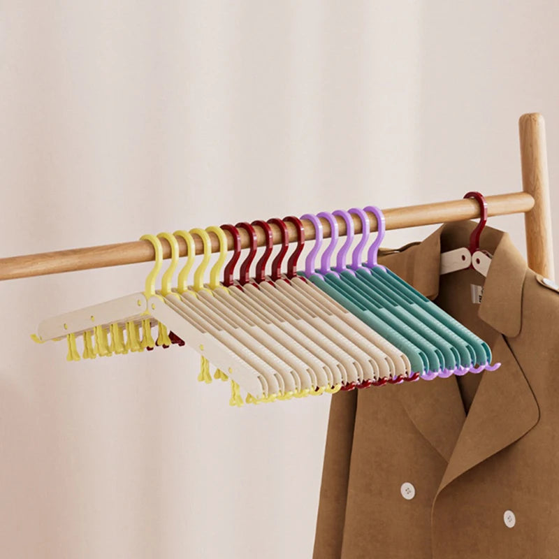 Space Saving Suitable Skirts Pants Suits Jackets Travel Hanger Qme