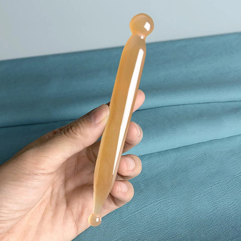 Facial Massage Acupuncture Point Pen Chinese Medicine Gua Sha Beauty Qme