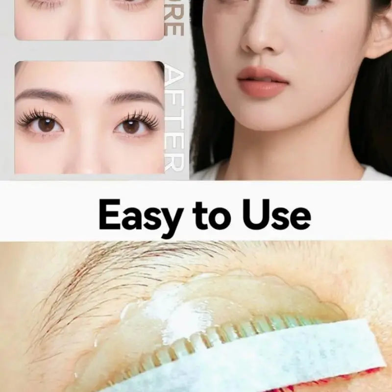 Achieve Perfect Curls Eyelash Perm Papers Reusable Lifting Rod Makeup Qme