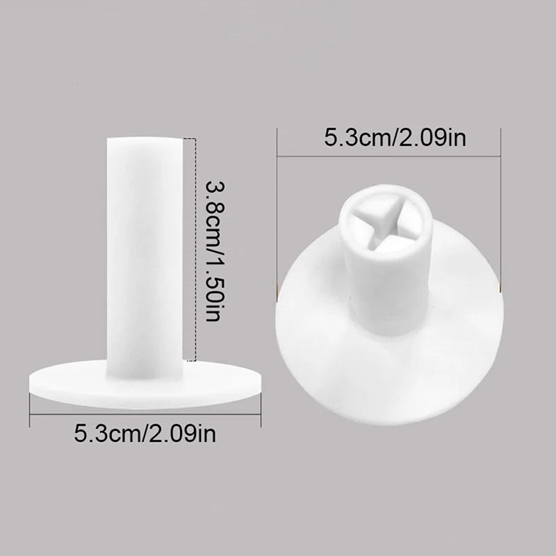 Durable Rubber Golf Tees Holder Driving Range Tee Practice 4 Heights Qme