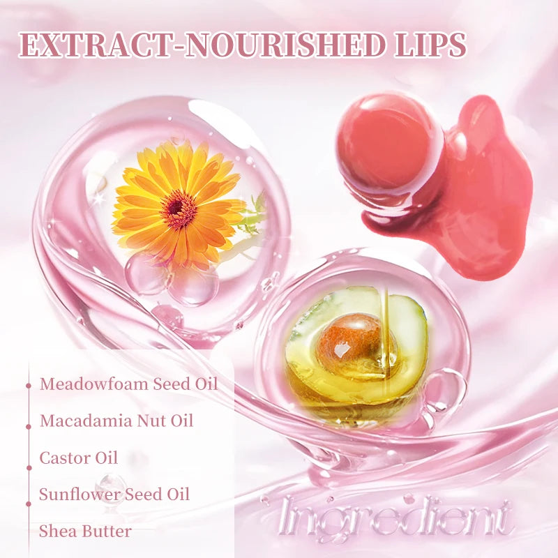 Moisturizing Mirror Lipstick, Nourishing Lip Glaze, Long-Lasting Waterproof Non-Stick Cup, Highpigment Lip Gloss,All Skin Types Qme
