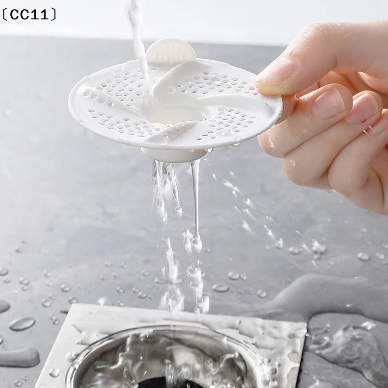 Bathtub Drain Hair Catcher Tub Protector Strainer Shower 3PCSCC11 Qme