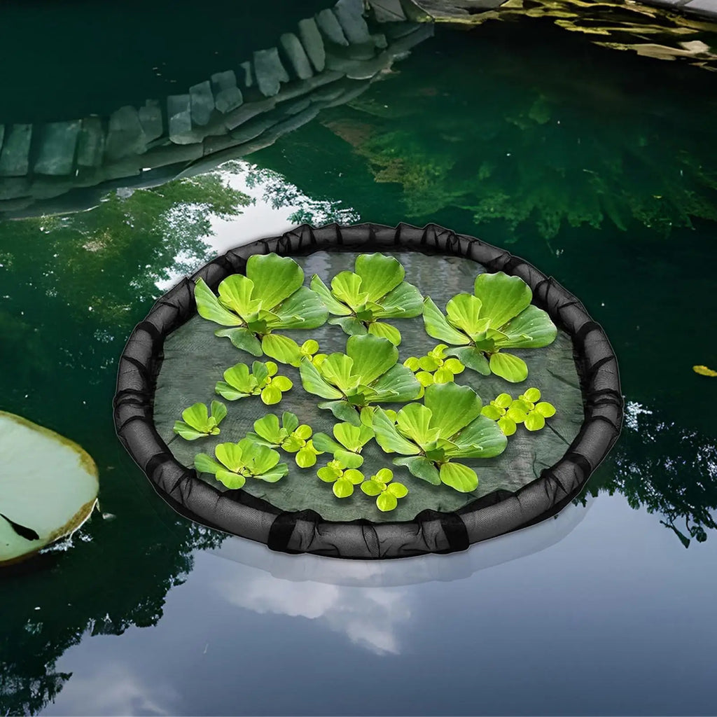 Floating Pond Corral Plant Protector Fine Mesh Netting Planter Water Qme
