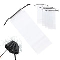 Umbrella Bags 5 10 Foldable Waterproof Drawstring Travel Sleeve Qme 5pcs CN