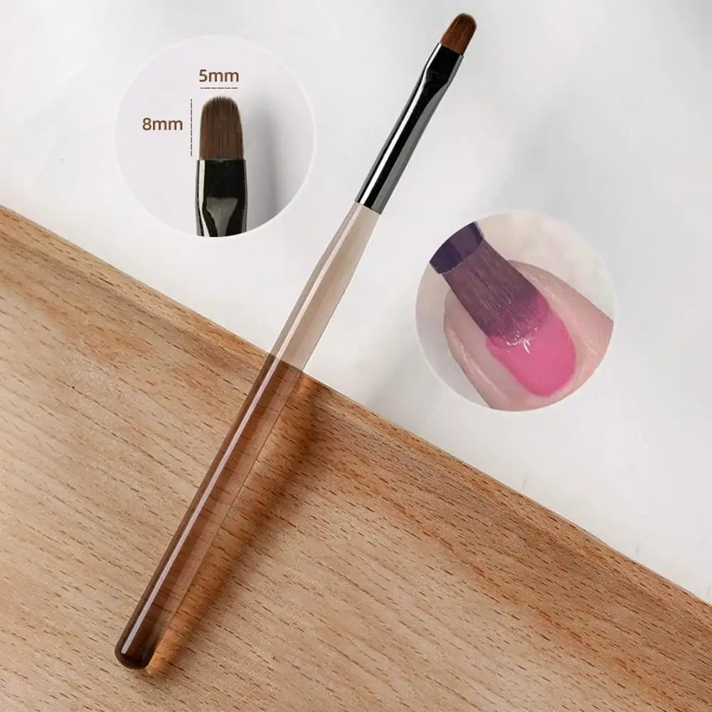 1 Fine Detail Paint Brush Acrylic UV Gel Drawing Dotting Manicure Qme 04