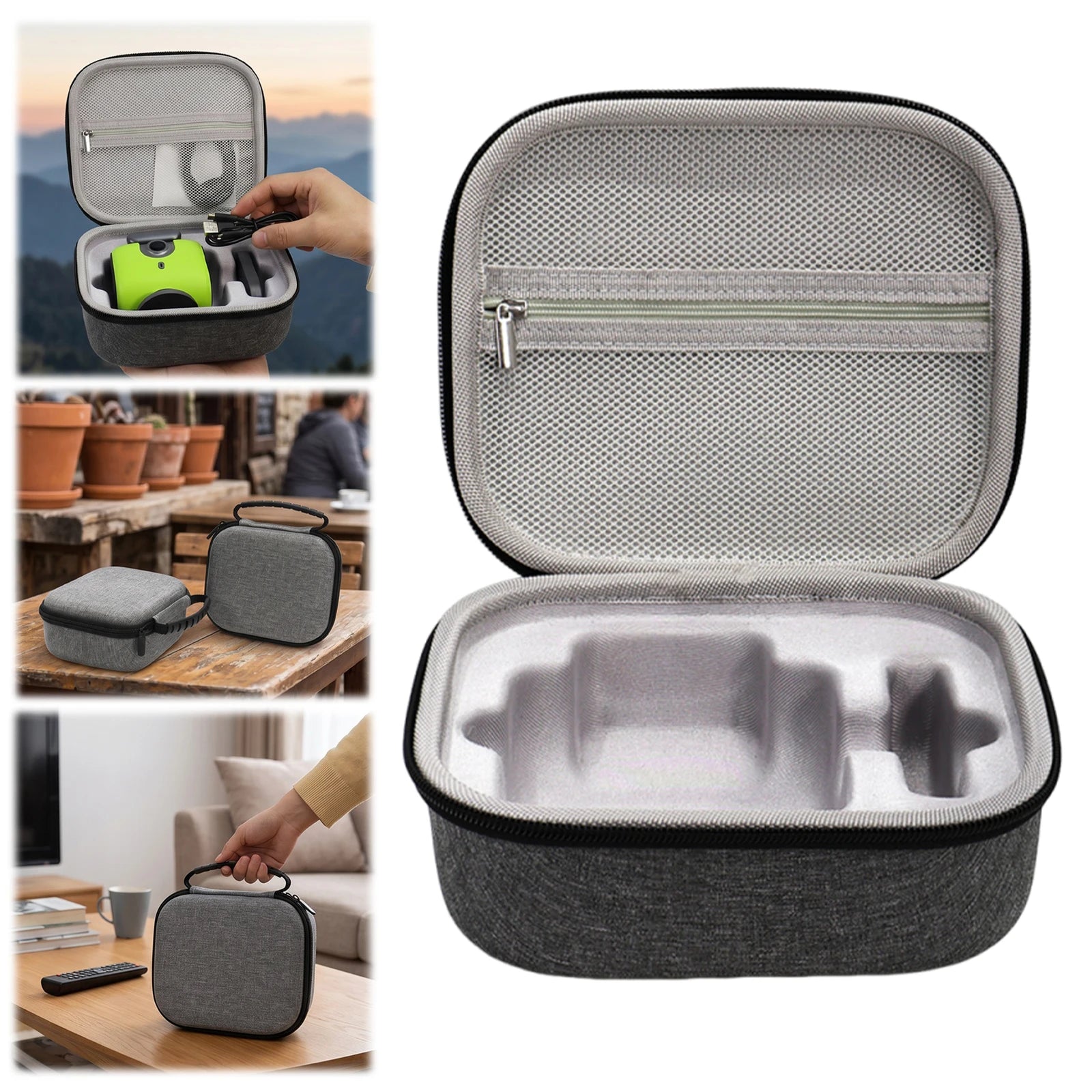 EVA Storage Bag for XbotGo Chameleon Secure Disk Case Advanced Hard Cases for XbotGo Chameleon Photography Equipment Qme