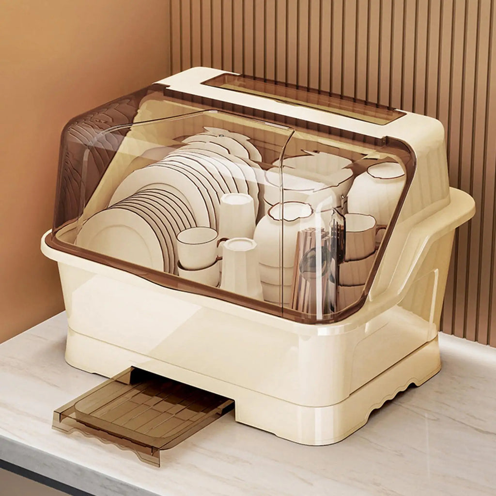 Kitchen Sink Holder Dish Drainage Drying Box Drain Storage Rack For Kitchen Dining Room Bathroom Restaurant Countertop Apartment Qme