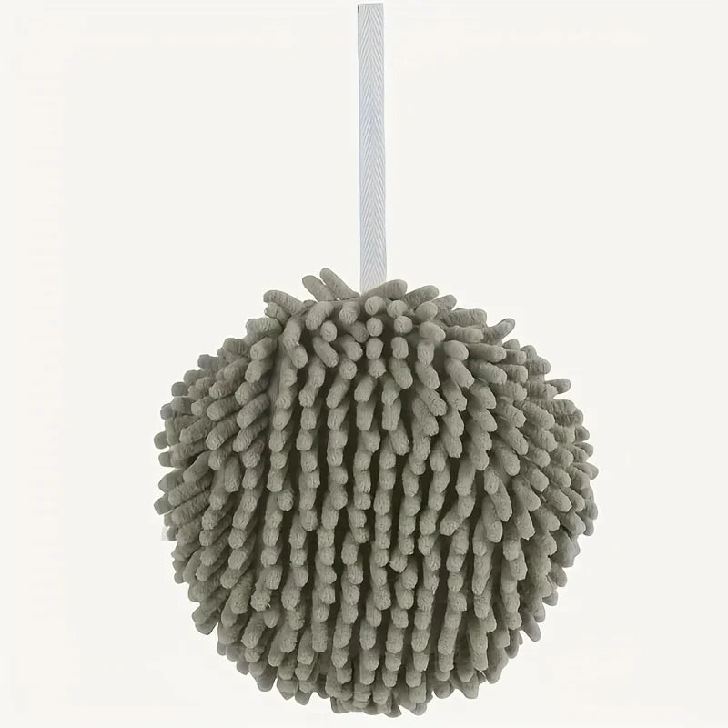 1pc Kitchen Hanging Quick-Drying Cleaning Handball, Hangable Bathroom Absorbent Soft Accessories, Home Towels Hand Towel Qme