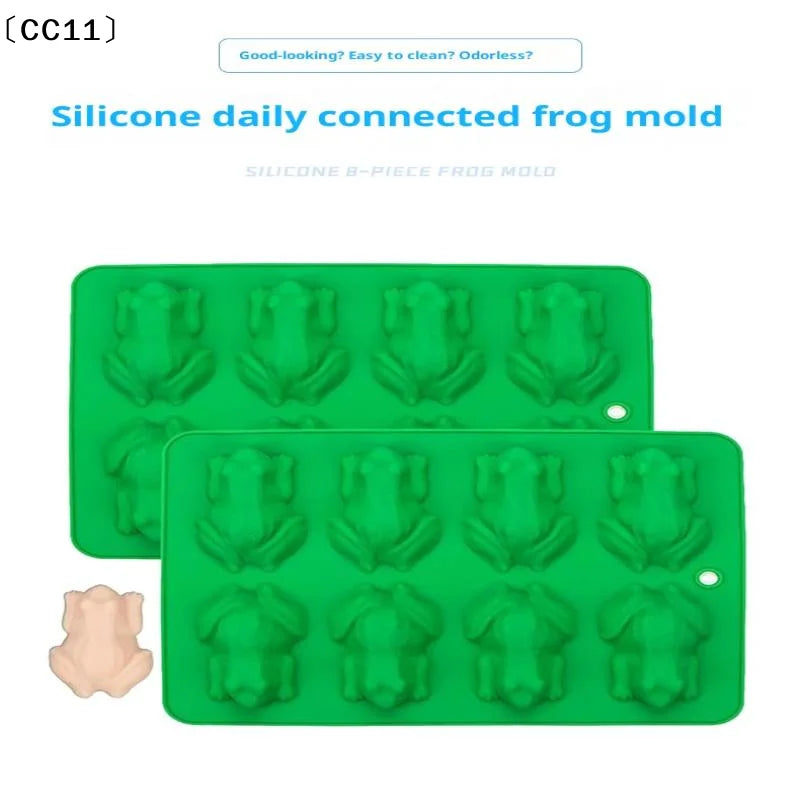 3D Frog Silicone Molds Fondant Candy Chocolate Mould Passover Jello Qme