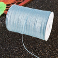 Shiny Ribbon - Suitable for handcrafting, sewing and gift wrapping Qme Blue 18.29 Meter