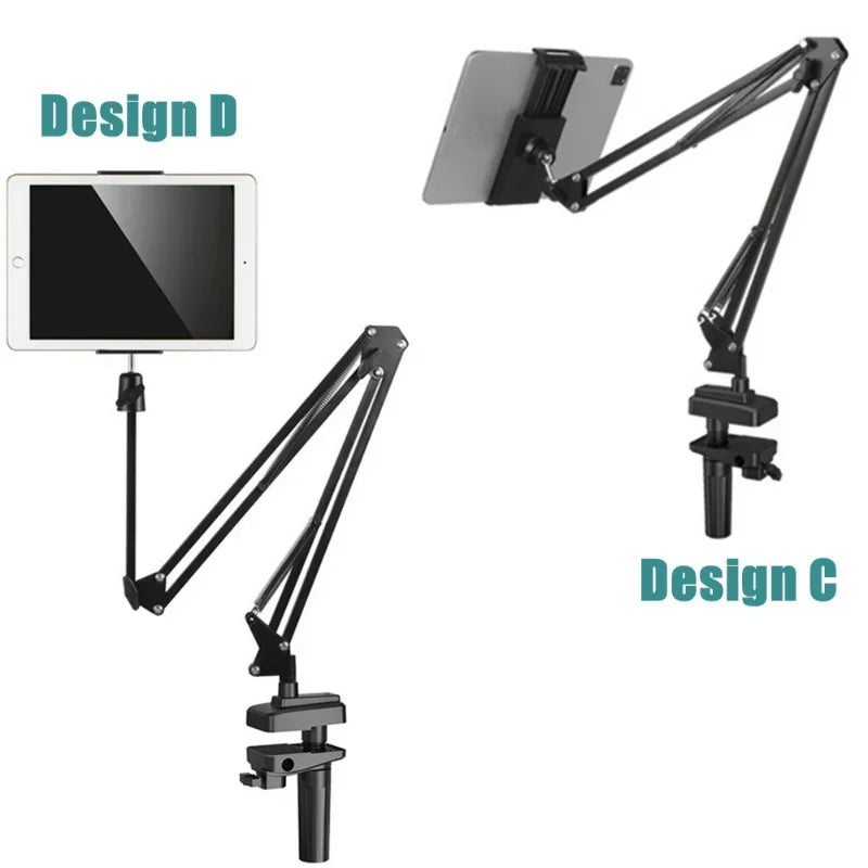 1PCSAdjustable live streaming bedside lazy phone stand suitable for iPad tablets, lying on the bed, desktop support stand Qme