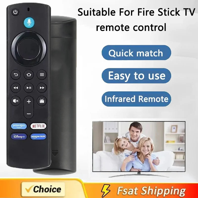 Replacement Voice Remote Control Television LCD TV L5B83G For Fire TV Stick Lite BT Voice Remote Control Amazon Third Generation Qme