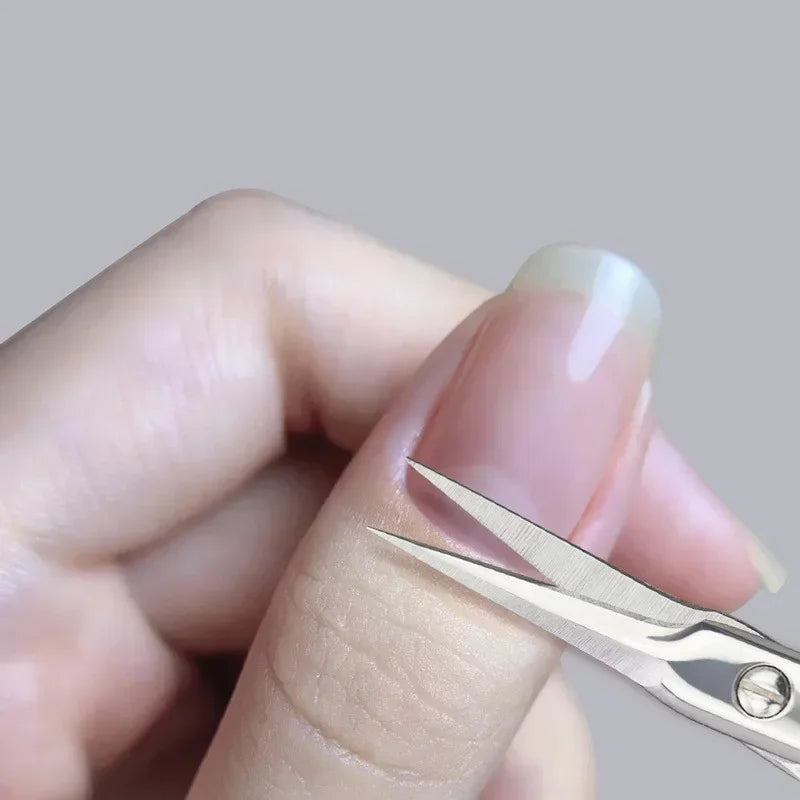 Cuticle Nippers Scissors Nail Clipper Trimmer Dead Skin Remover Qme
