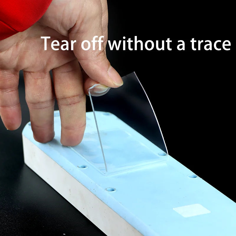 Double Sided Nano Tape Transparent Reusable Waterproof Adhesive Strong Tapes Cleanable Kitchen Bathroom Supplie Qme