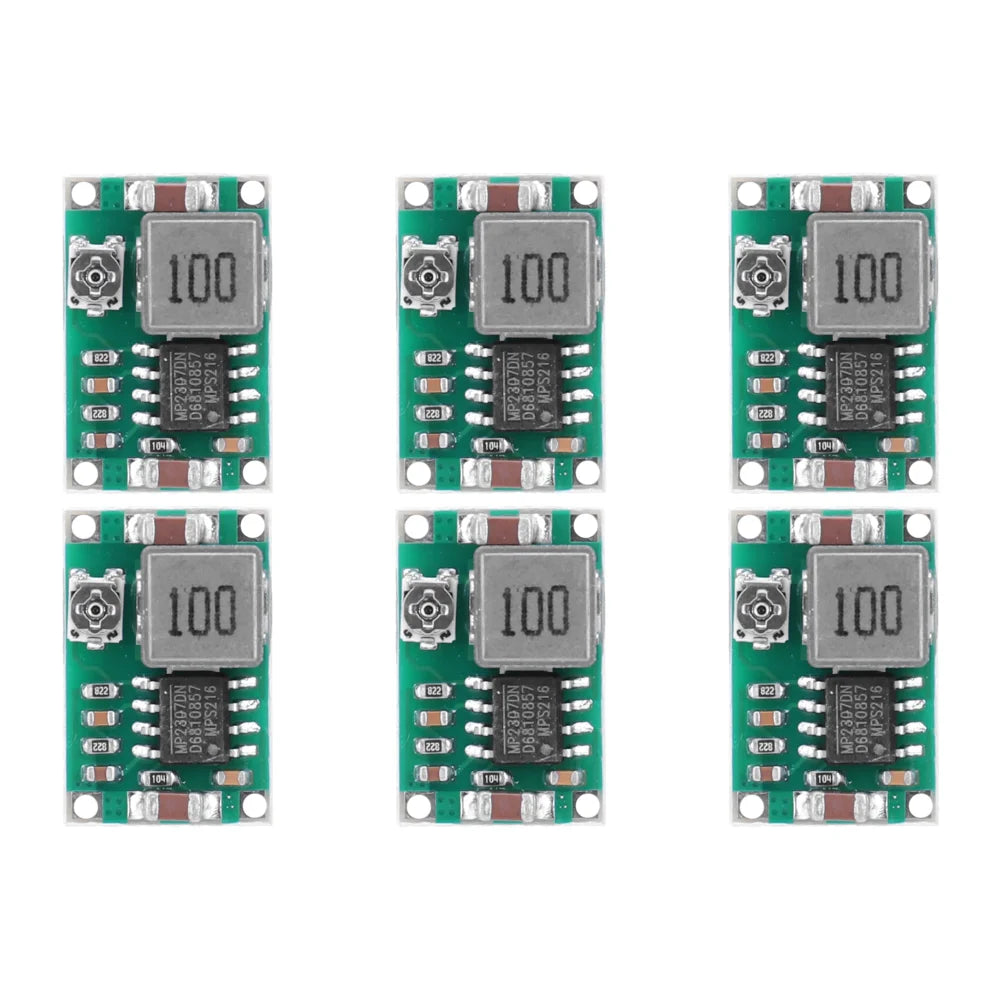 4.75V-23V Power Supply Module Board DC DC Step-Down Buck Converter Module High-Power MAX 3A Qme 6PCS