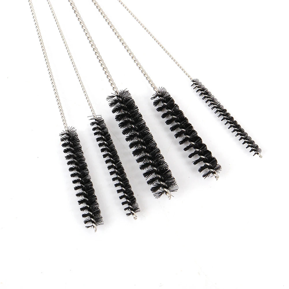 Carburetor Carbon Dirt Jet Cleaner Tool Kit 10 Cleaning Needles 5 Brushes Tool Kit for Motorcycle ATV Moped Welder Carb Chainsaw Qme