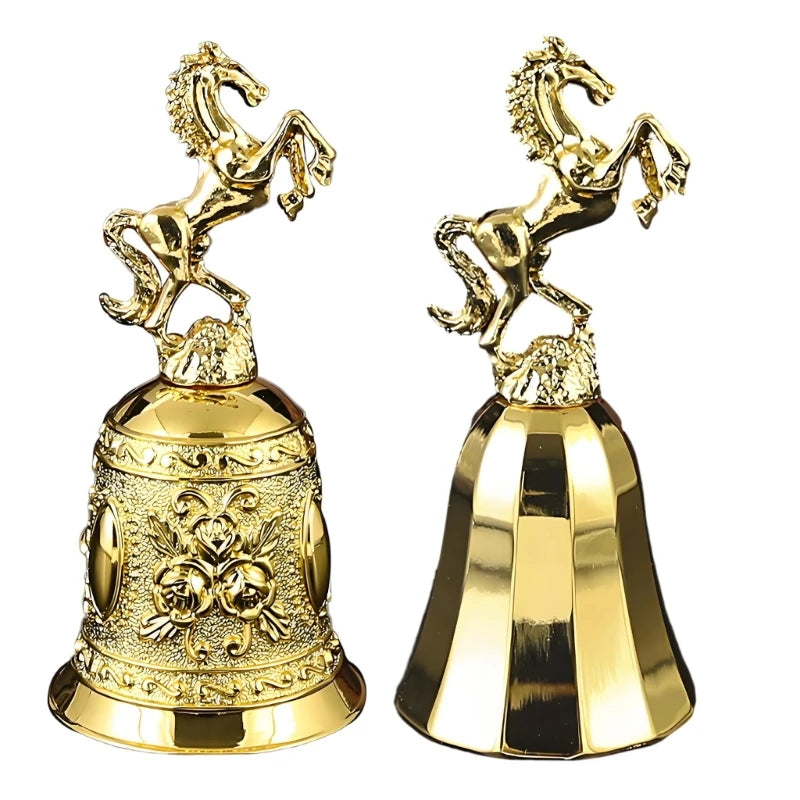 Zinc Alloy Tabletop Bells Efficient Staff Communication Metal Service Qme