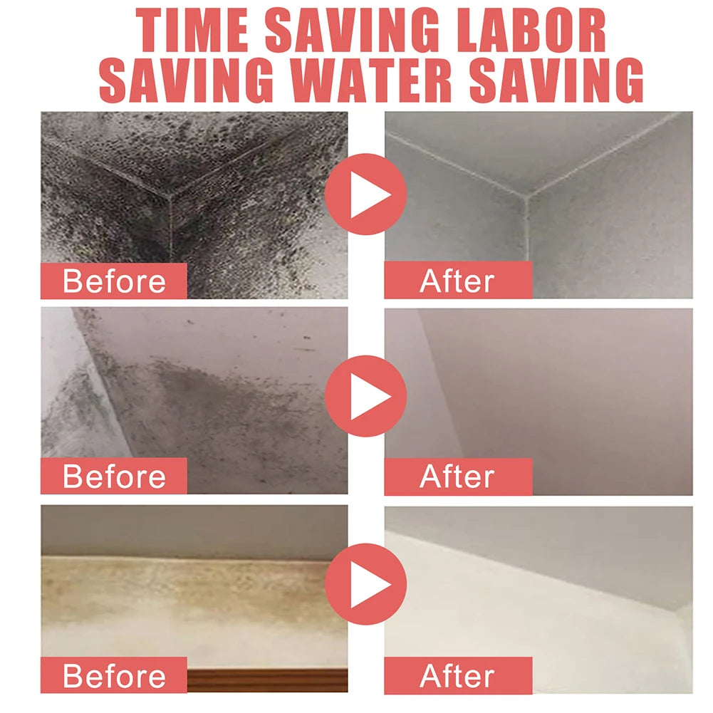 120g Mold Remover Gel Mildew Household Chemical Stain Miracle Deep Down Wall Mold Tile Stain Removal Qme