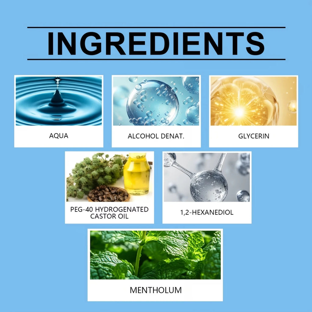 Niacinamide Collagen Infused Citronella Spray, Outdoor Soothing Cooling Skin Care Spray Qme