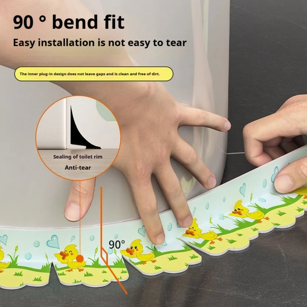 7.5cm Width Bathroom Sealing Tape 1.5m Self Adhesive Waterproof Toilet Caulk Tape PVC Kitchen Oil-Proof Sink Edge Corner Strip Qme