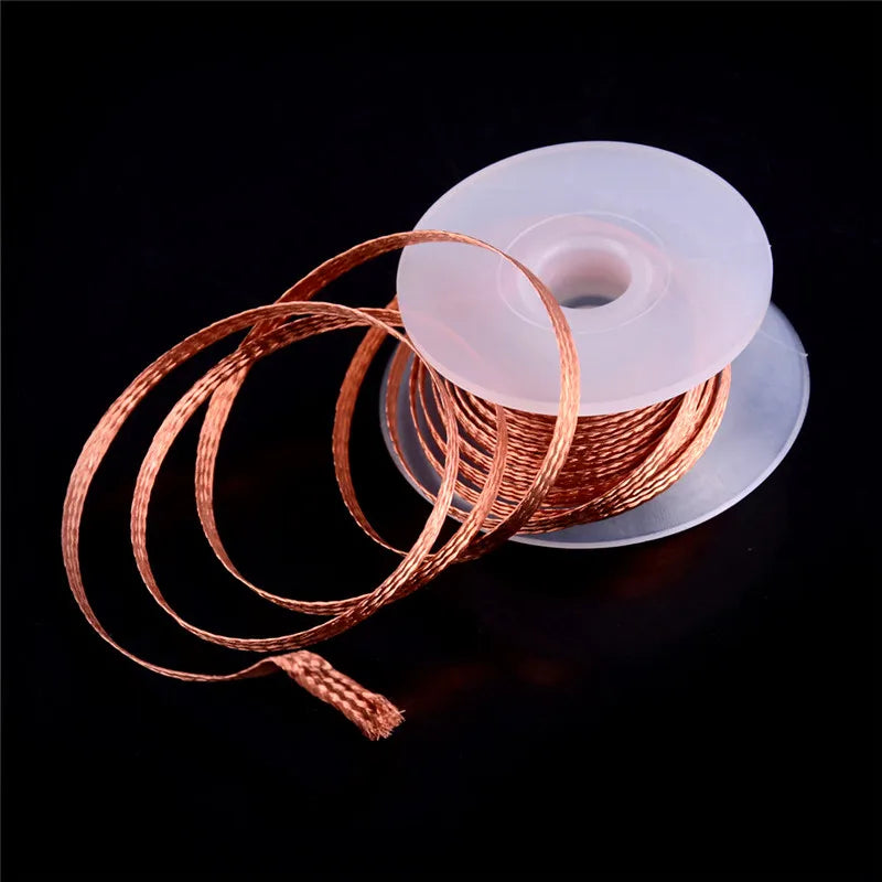 1 5M Desoldering Braid Solder Remover Wick Wire Repair Tool Qme