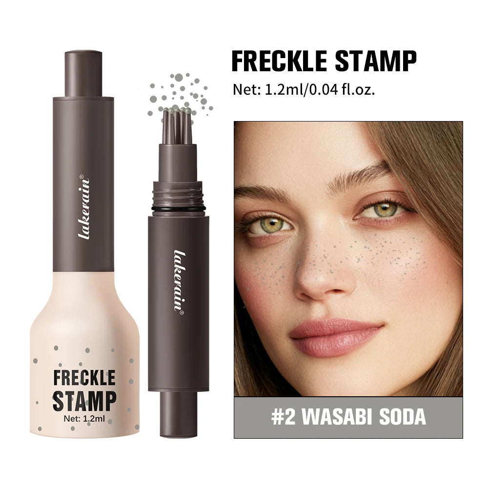 Natural Realistic Freckle Pen Smudge-proof Waterproof Long-lasting Qme 02 Wasabi Soda 1.2ml