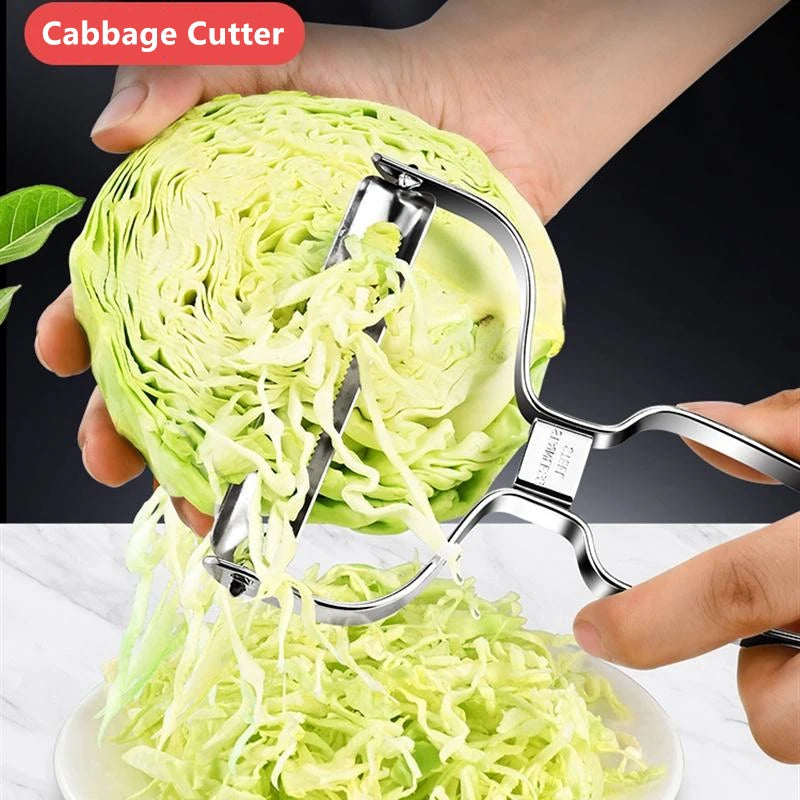 Stainless Steel Cabbage Graters Peeler Vegetables Fruit Salad Potato Slicer Cabbage Cutter Cooking Tools Kitchen Accessories Qme