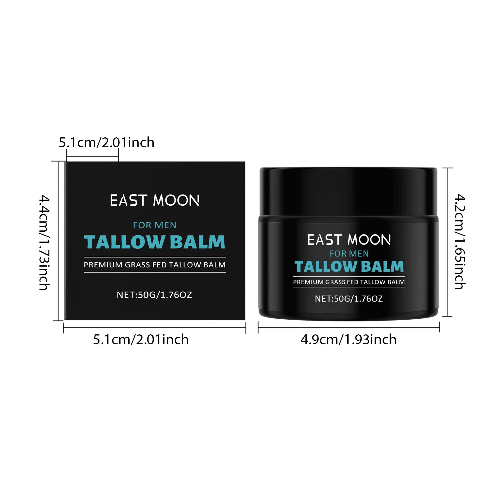 Men's Tallow Balm Firming Fade Fine Lines Anti Wrinkle Moisturizing Non-Greasy Brighten Skin Facial Care Skin Face Cream Qme