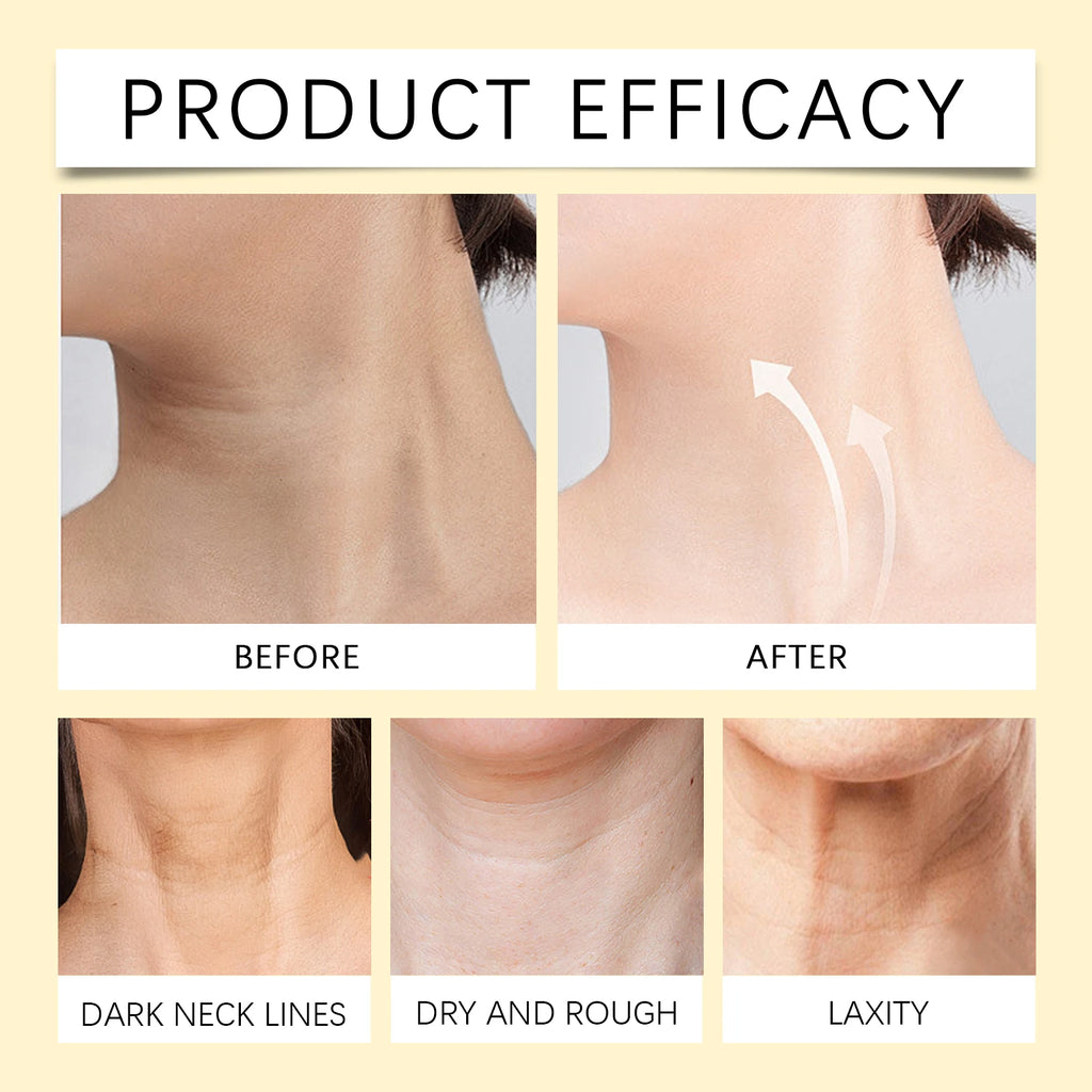 Bee-Venom Neck Care Stick Contains Collagen Lift & Tighten Skin Lighten Neck Lines Double Chin Moisturizing Beauty Neck Cream Qme