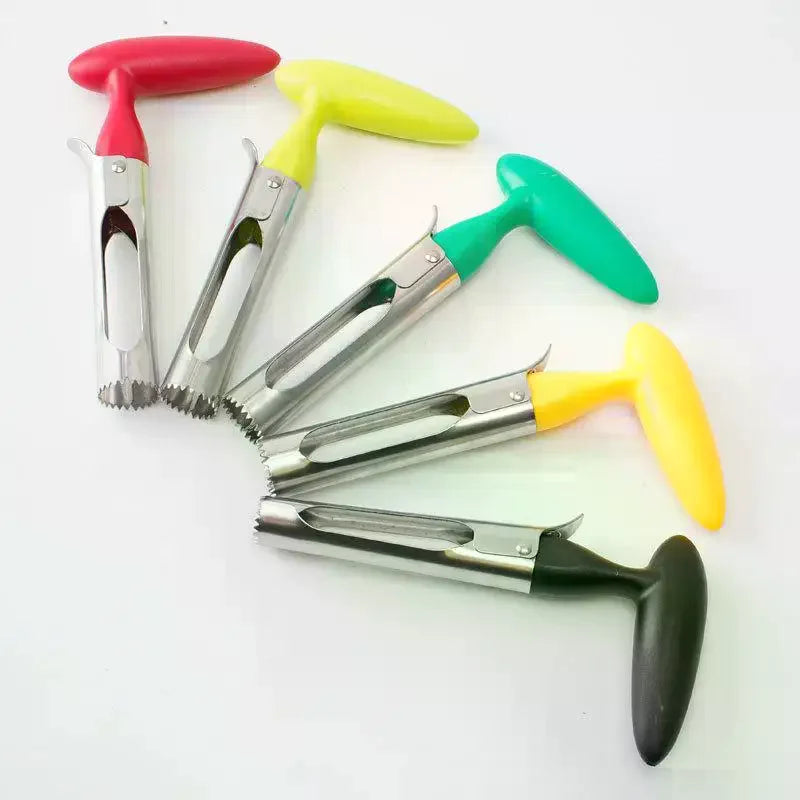 Fruit Corer Stainless Steel Pears Core Remover Tool Fruit Cutter Seeder Kitchen Vegetable Tools for Pear Fruit Preparation Qme