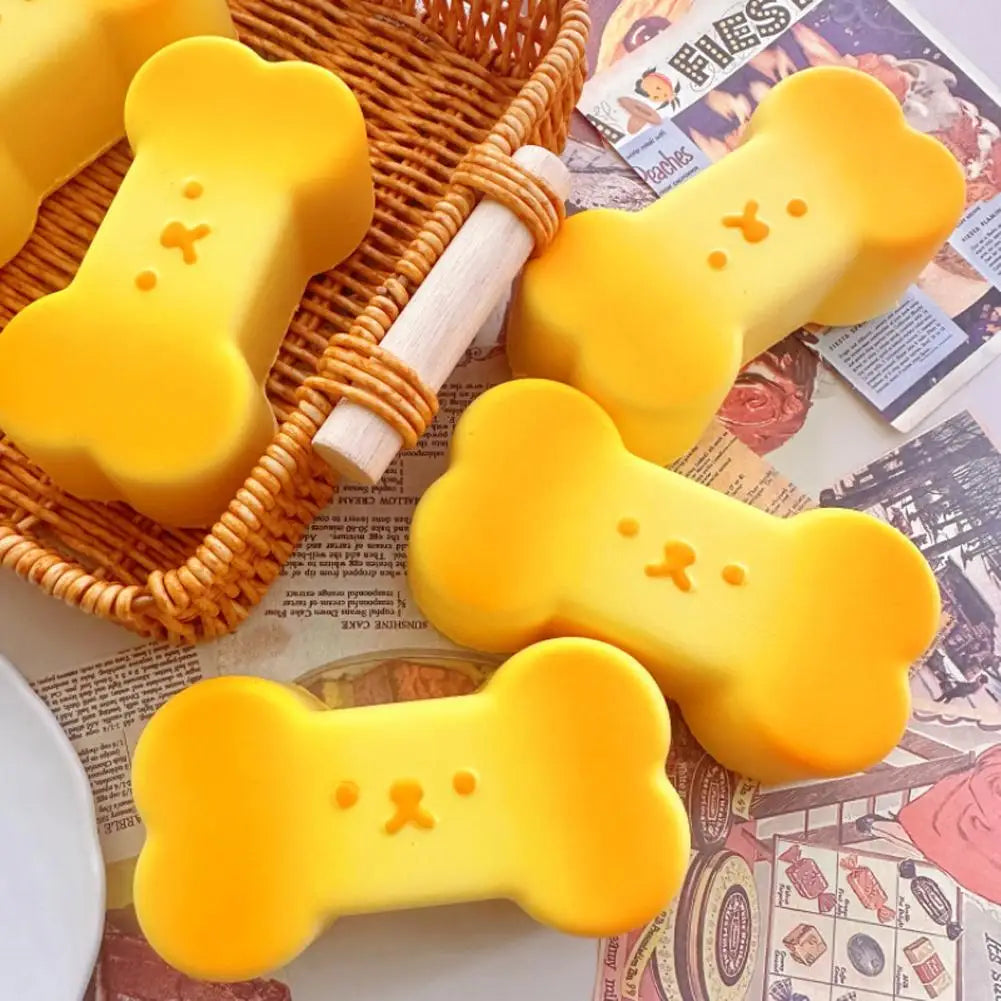 Toast Squishy Slow Rebound Toy Soft Squeeze Fidget Sensory Stress Qme