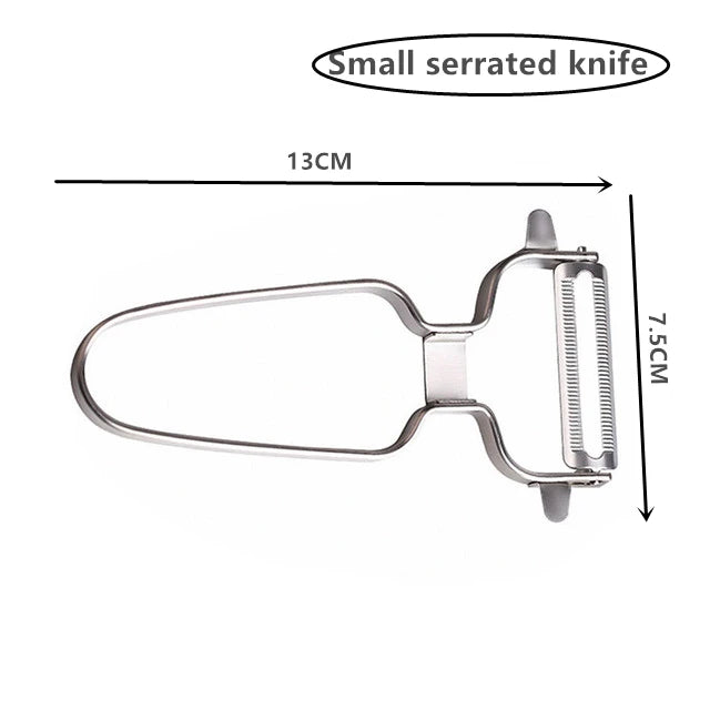 Stainless Steel Cabbage Graters Peeler Vegetables Fruit Salad Potato Slicer Cabbage Cutter Cooking Tools Kitchen Accessories Qme Small serrated knife